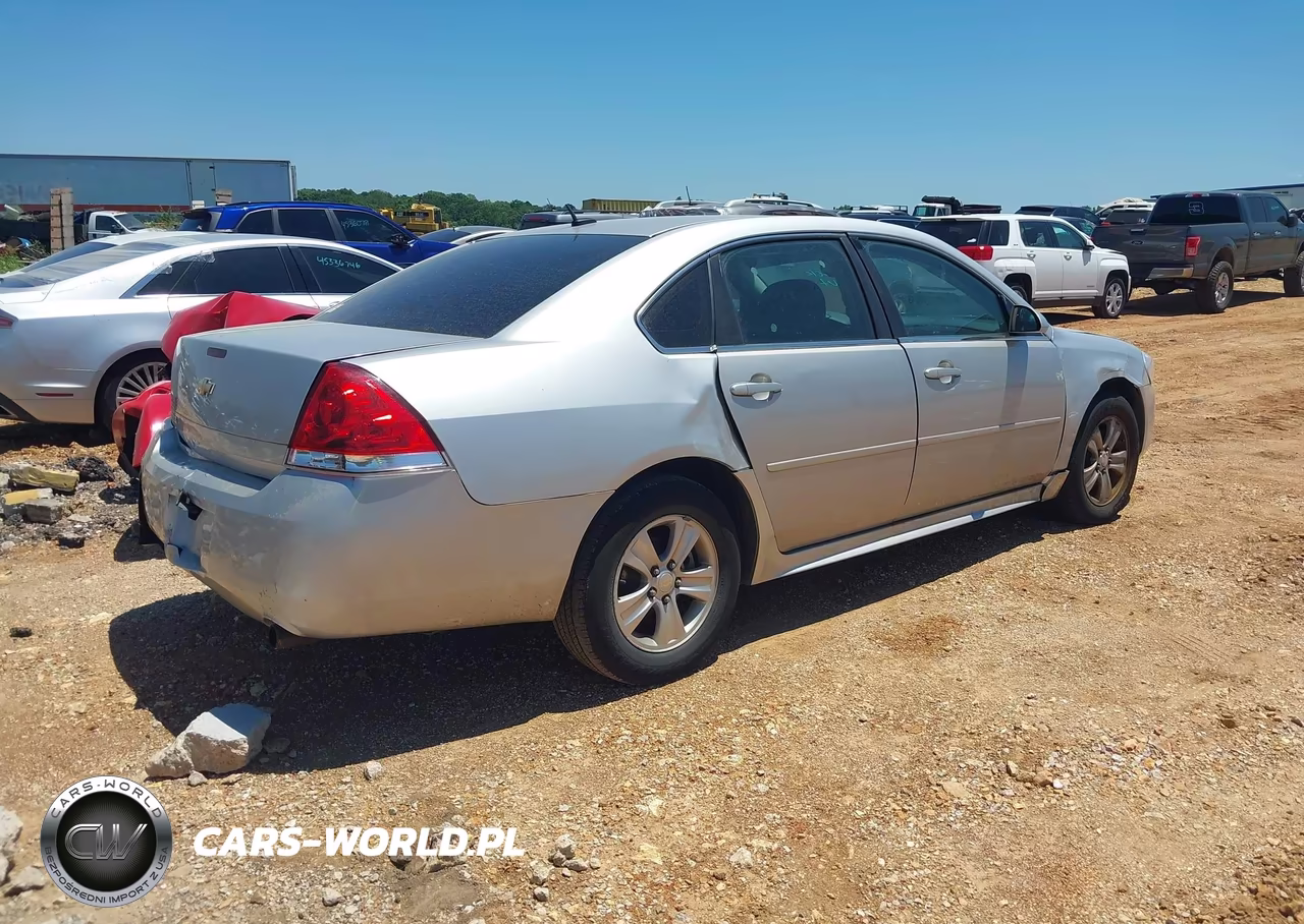2012 Chevrolet Impala Ls VIN:2G1WF5E31C1285821 - 4
