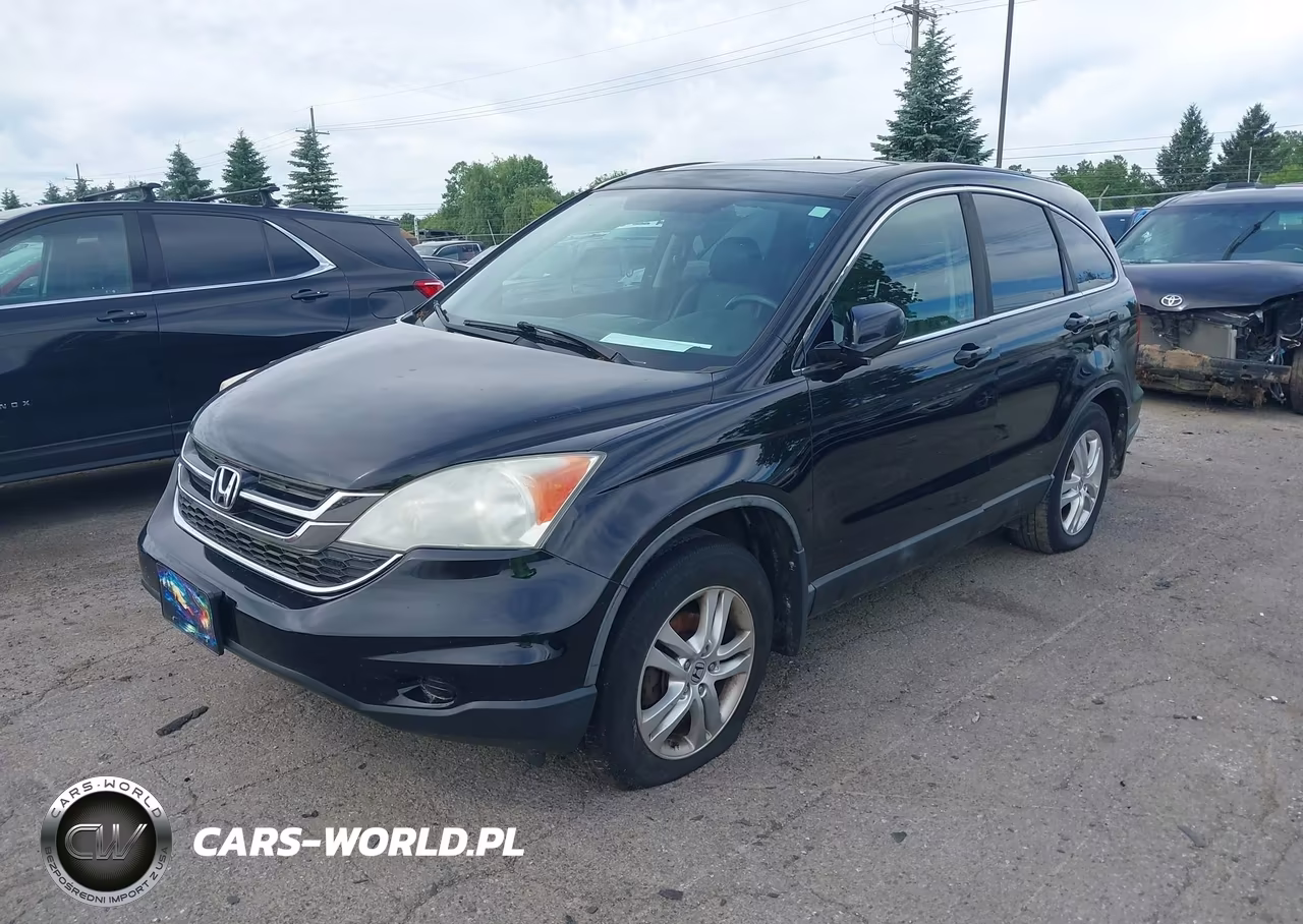 2010 Honda Cr-V Ex-L VIN:5J6RE4H77AL810673 - 2