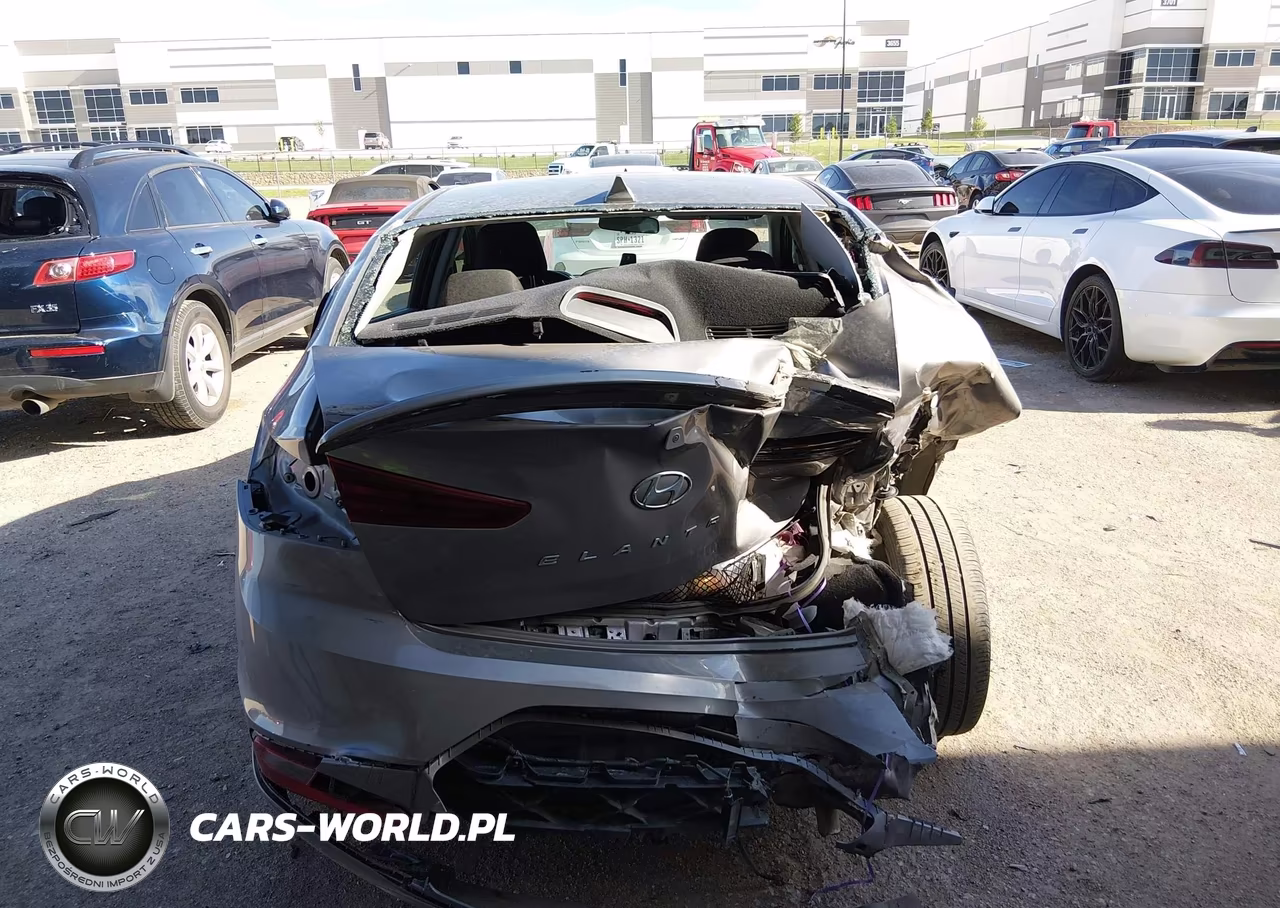 2020 Hyundai Elantra Sel VIN:KMHD84LFXLU035820 - 15