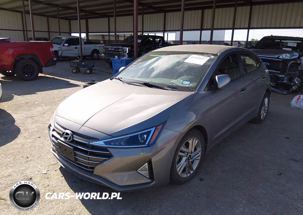 2020 Hyundai Elantra Sel VIN:KMHD84LFXLU035820 - 2