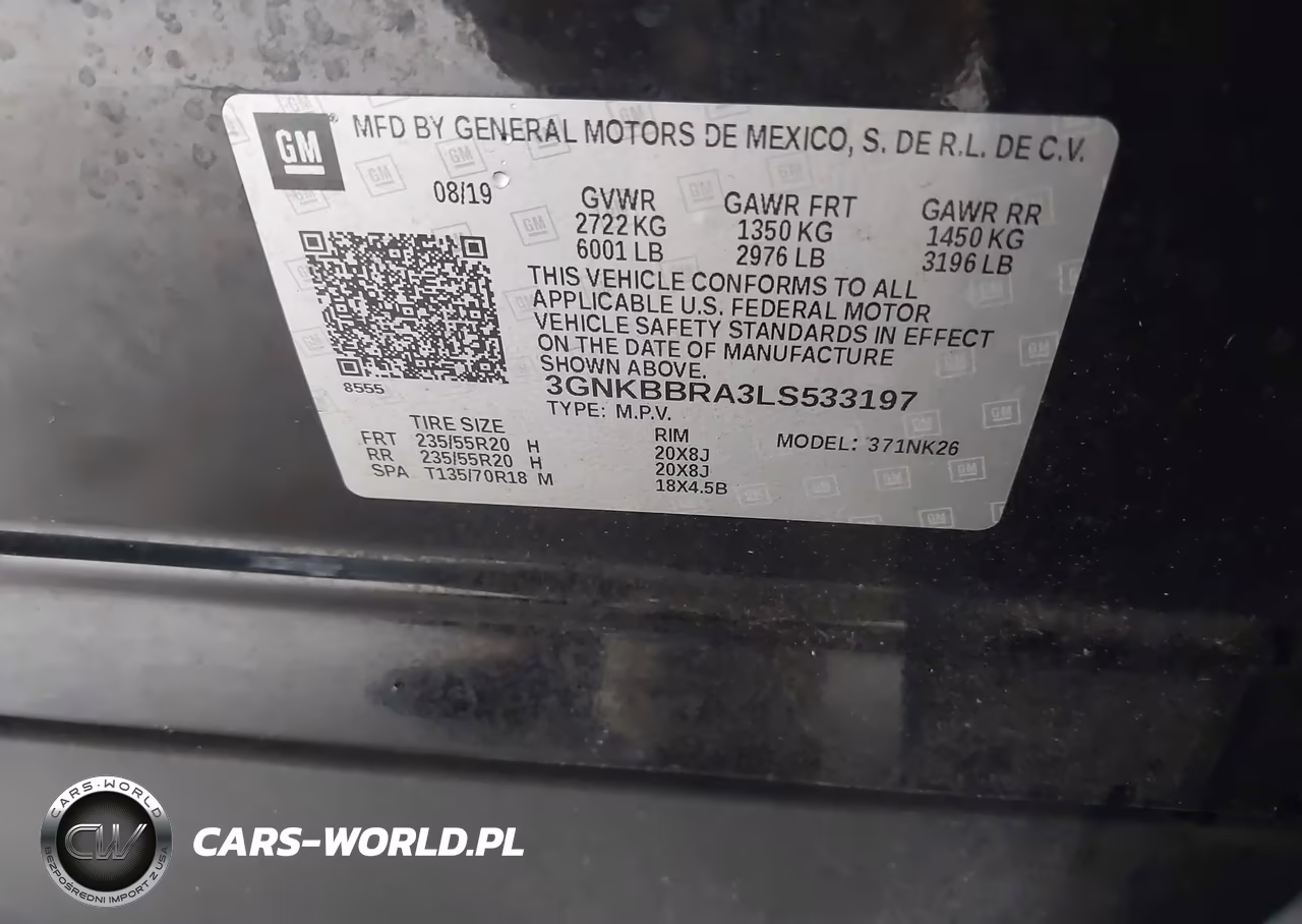 2020 Chevrolet Blazer Fwd 1Lt VIN:3GNKBBRA3LS533197 - 9