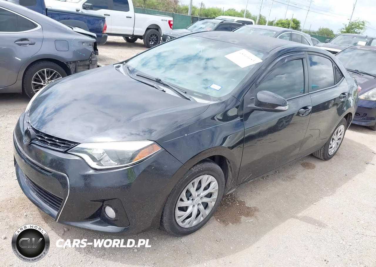 2014 Toyota Corolla S Plus VIN:5YFBURHE7EP159001 - 2