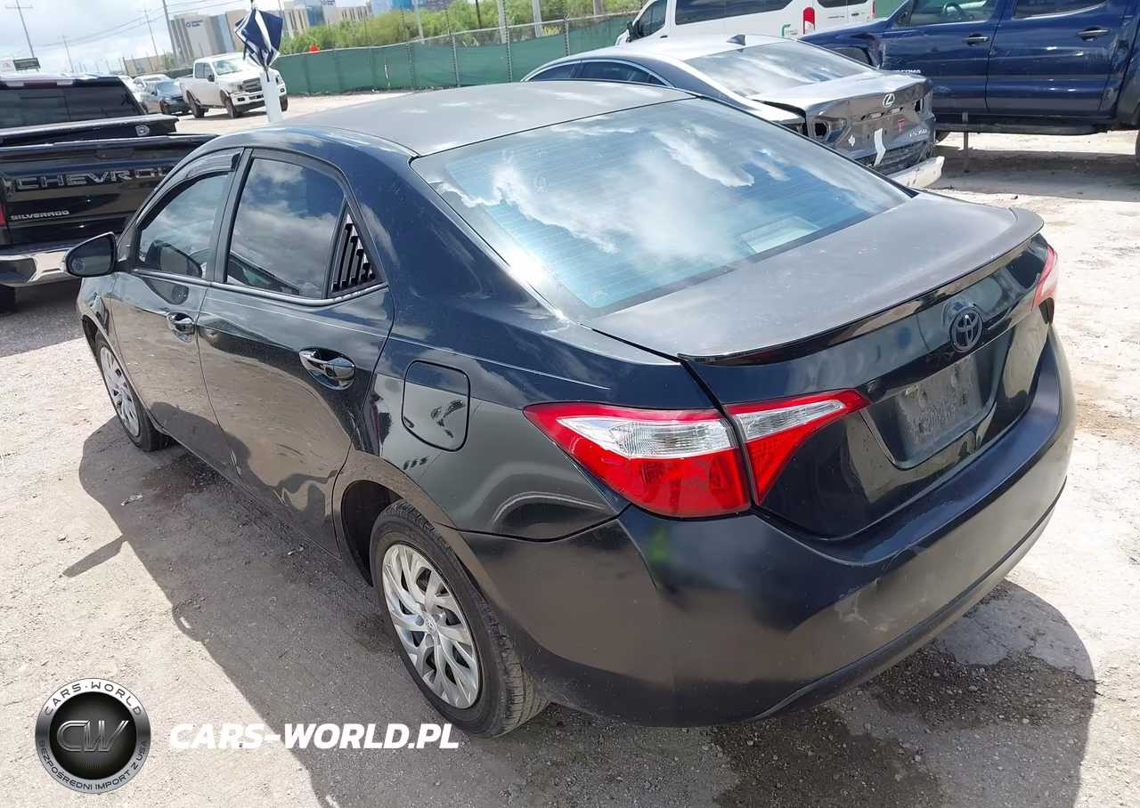 2014 Toyota Corolla S Plus VIN:5YFBURHE7EP159001 - 3