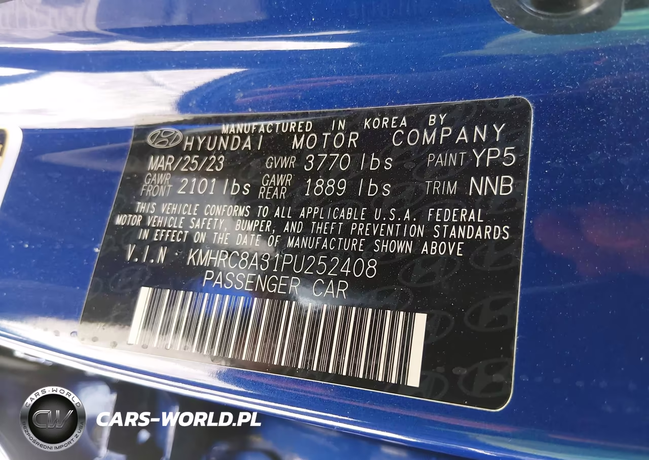 2023 Hyundai Venue Limited VIN:KMHRC8A31PU252408 - 9