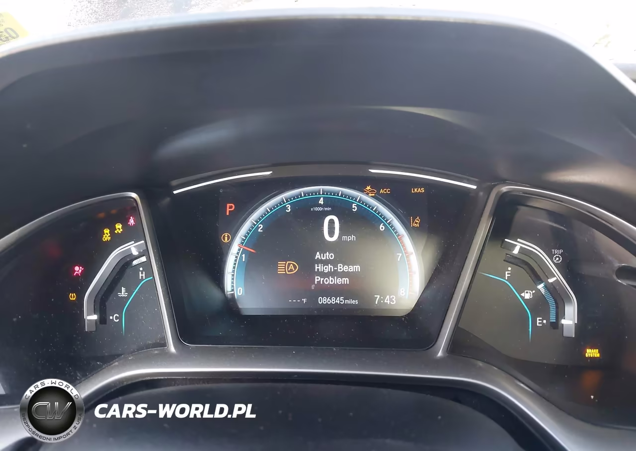 2019 Honda Civic Ex VIN:19XFC1F36KE210105 - 7