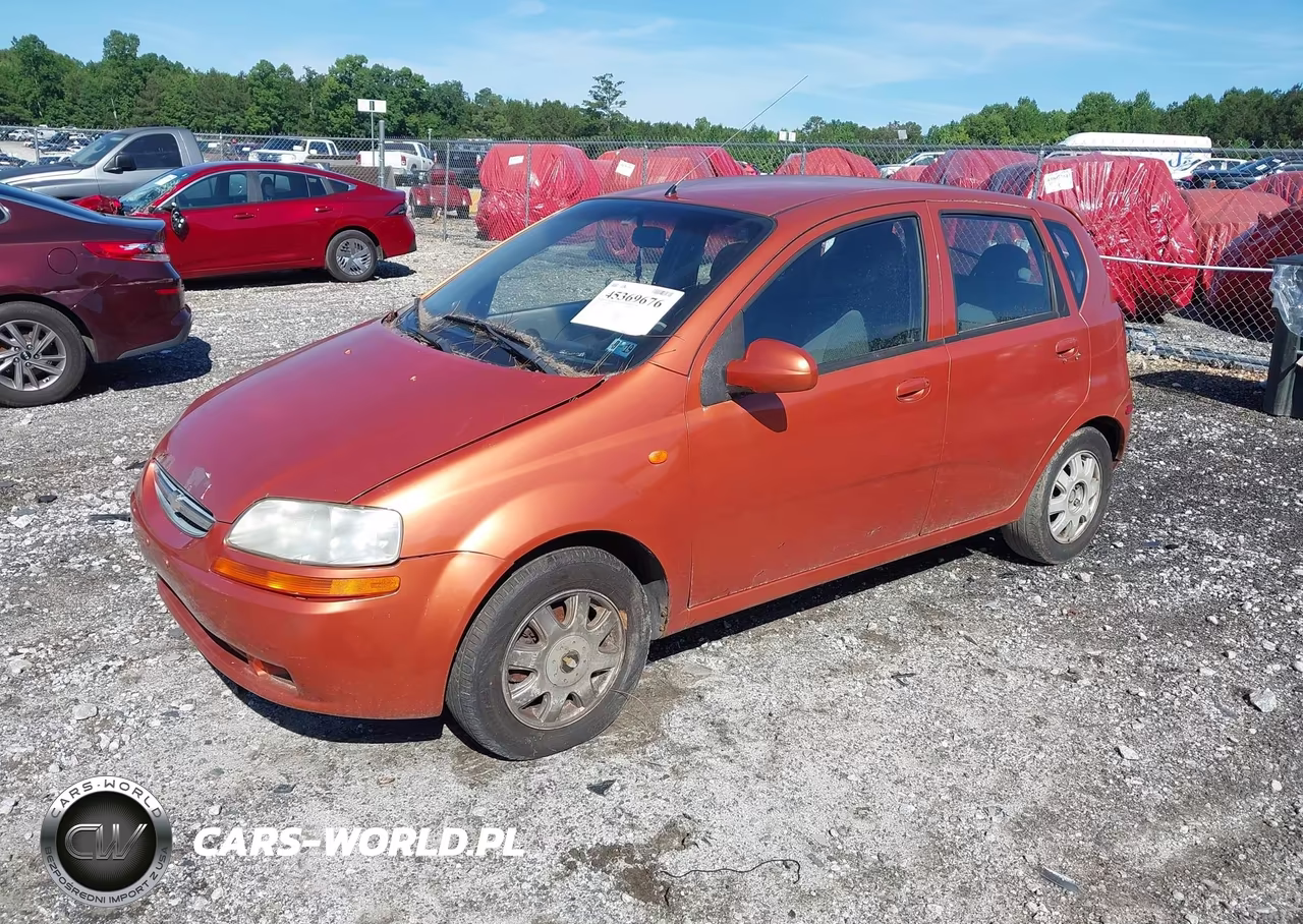 2004 Chevrolet Aveo Ls VIN:KL1TJ62684B249503 - 2