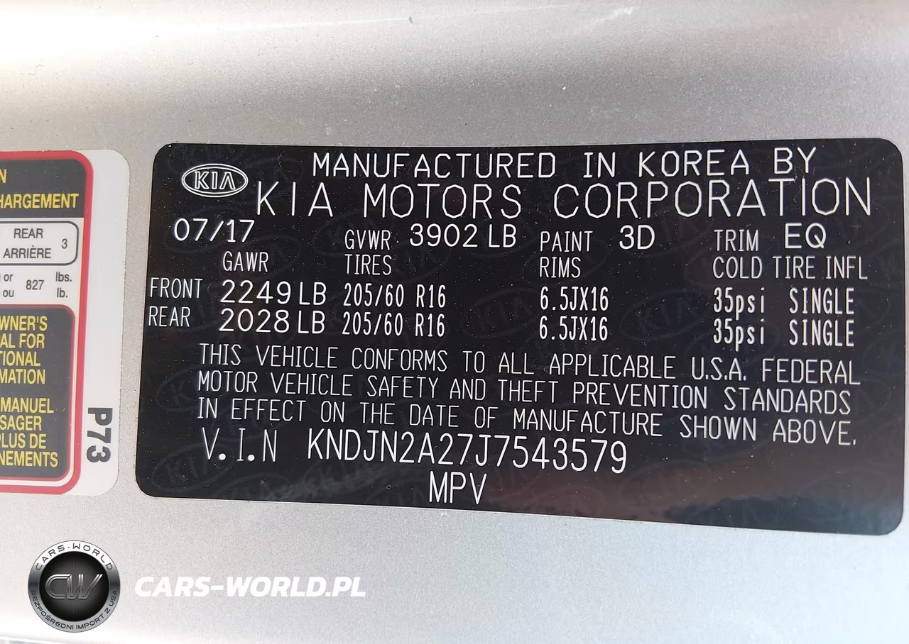 2018 Kia Soul ! VIN:KNDJN2A27J7543579 - 9