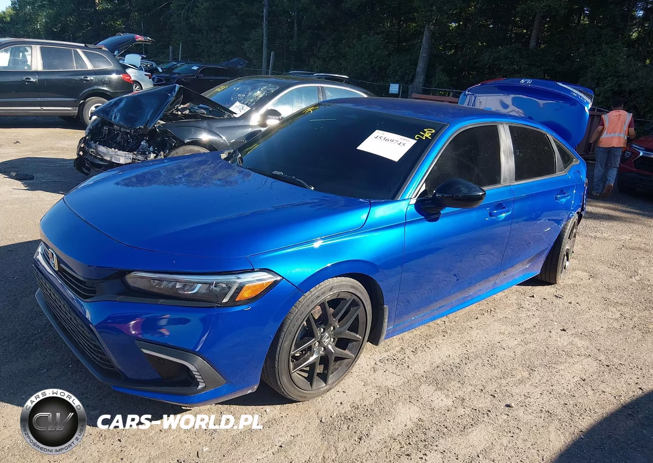 2022 Honda Civic Sport VIN:2HGFE2F53NH566927 - 2