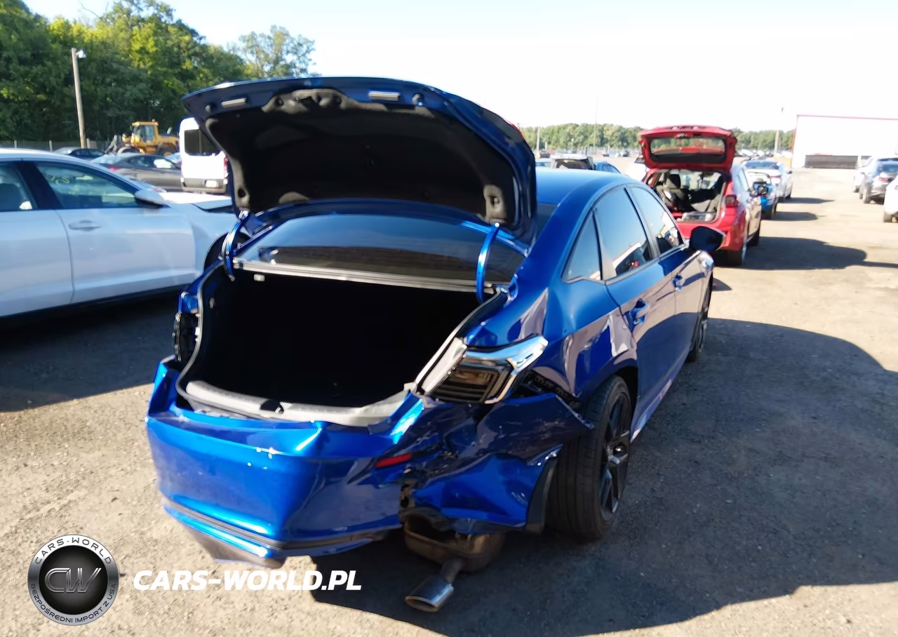 2022 Honda Civic Sport VIN:2HGFE2F53NH566927 - 4