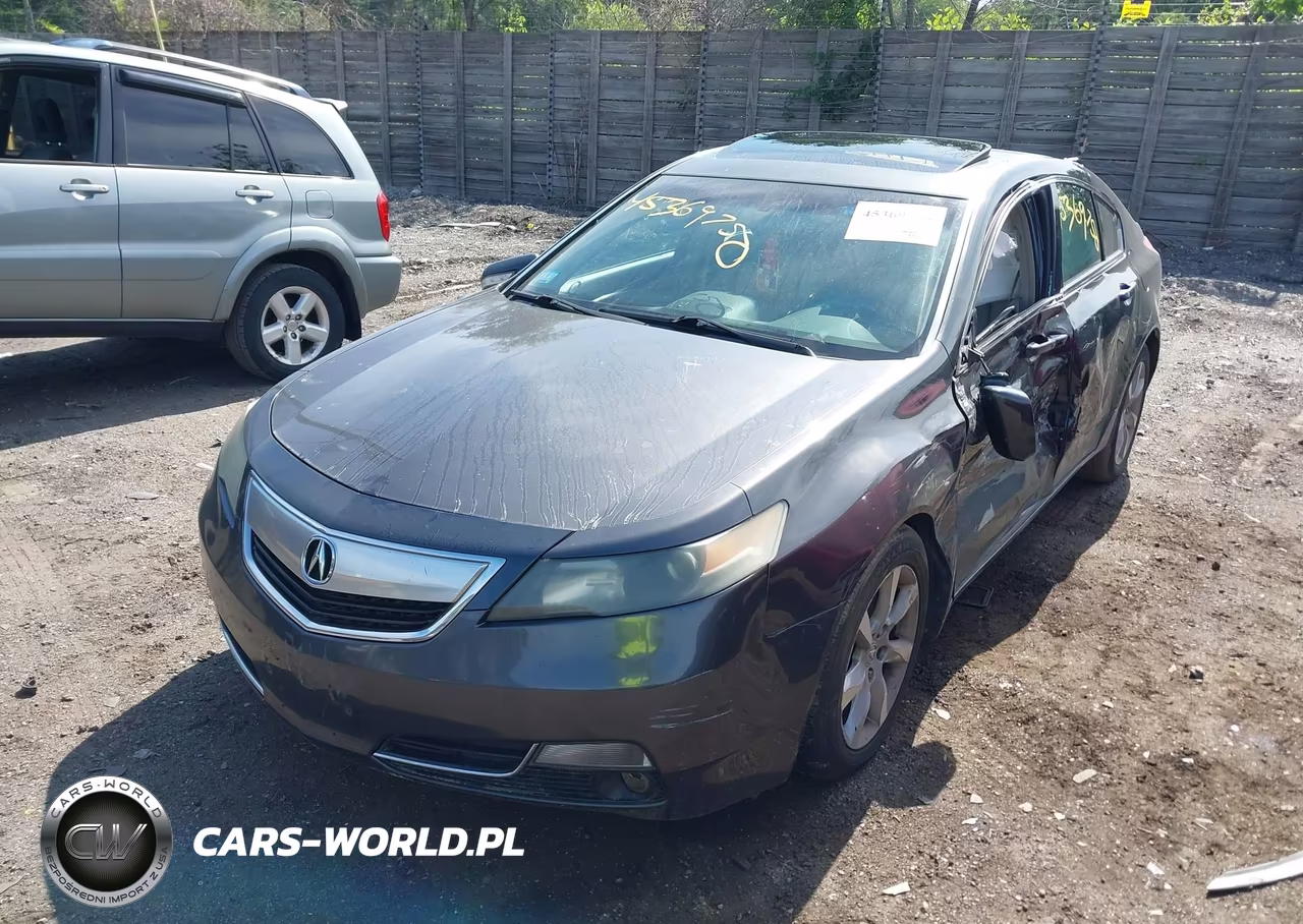 2012 Acura Tl 3.5 VIN:19UUA8F55CA007834 - 2