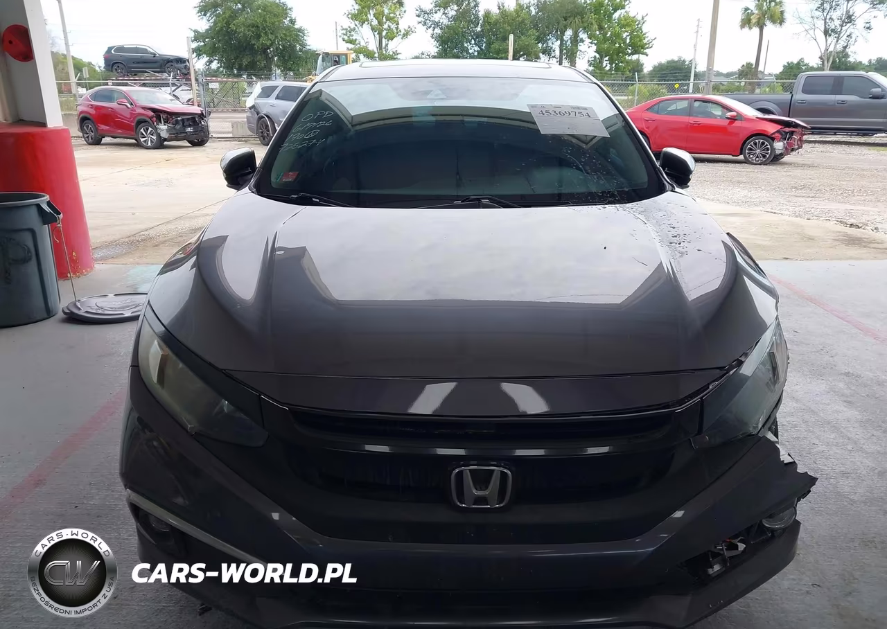 2020 Honda Civic Ex VIN:19XFC1F30LE215446 - 13