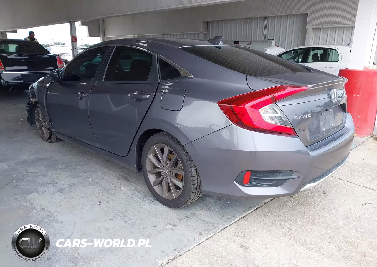 2020 Honda Civic Ex VIN:19XFC1F30LE215446 - 3