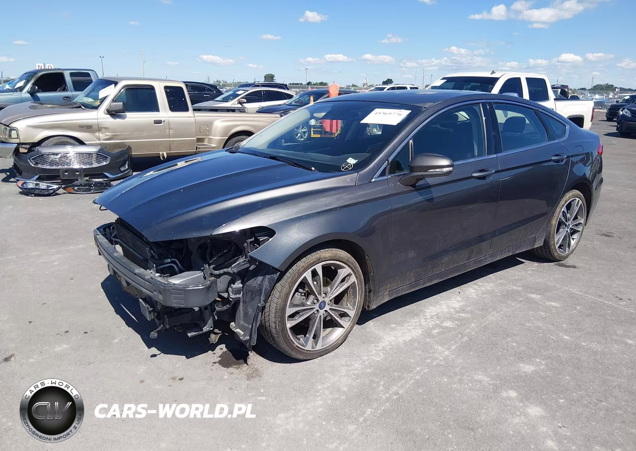 2020 Ford Fusion Titanium VIN:3FA6P0D91LR176306 - 2