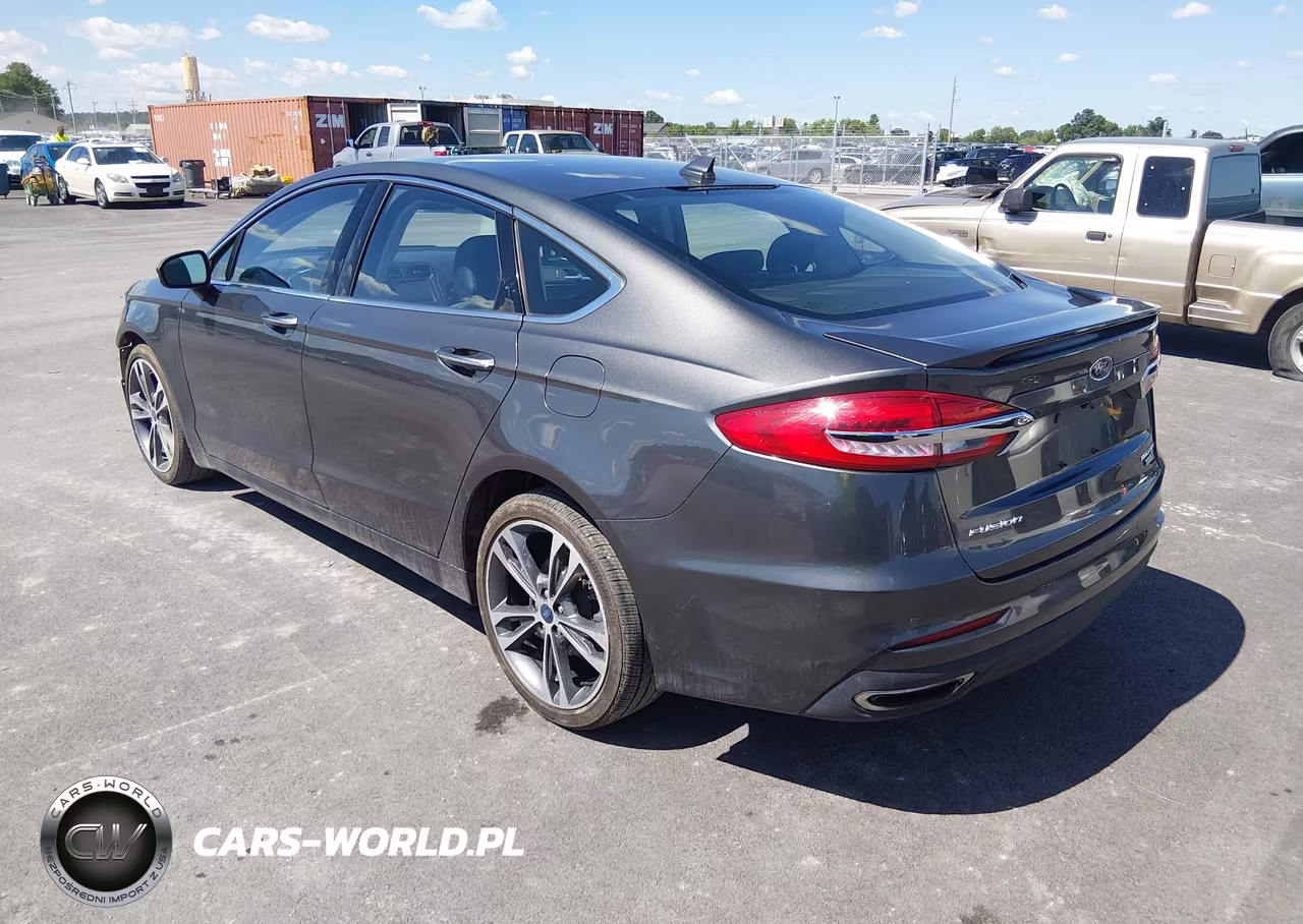 2020 Ford Fusion Titanium VIN:3FA6P0D91LR176306 - 3