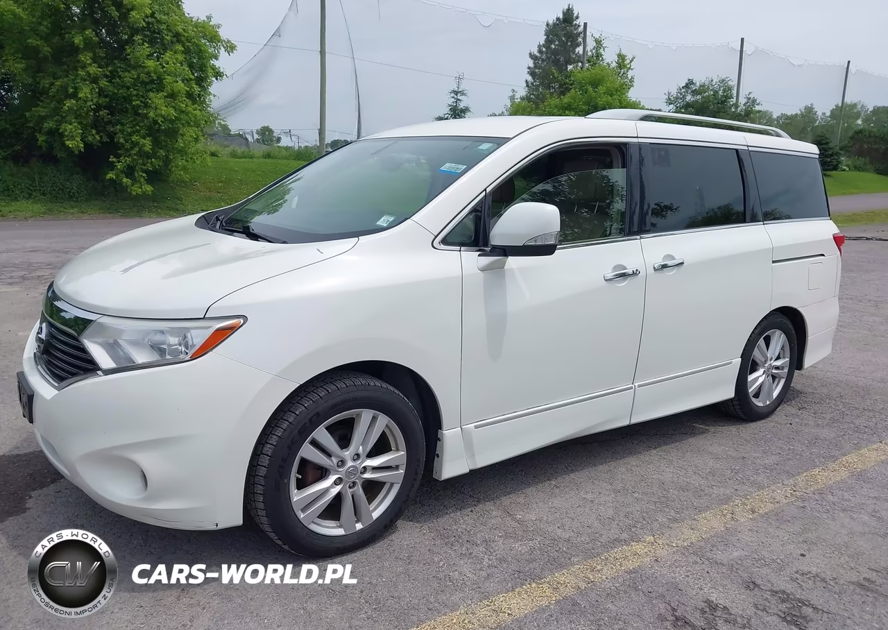 2013 Nissan Quest Sl VIN:JN8AE2KP1D9067501 - 2