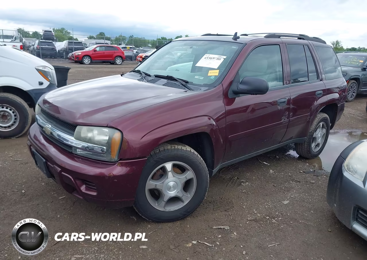 2007 Chevrolet Trailblazer Ls VIN:1GNDS13S772306293 - 2