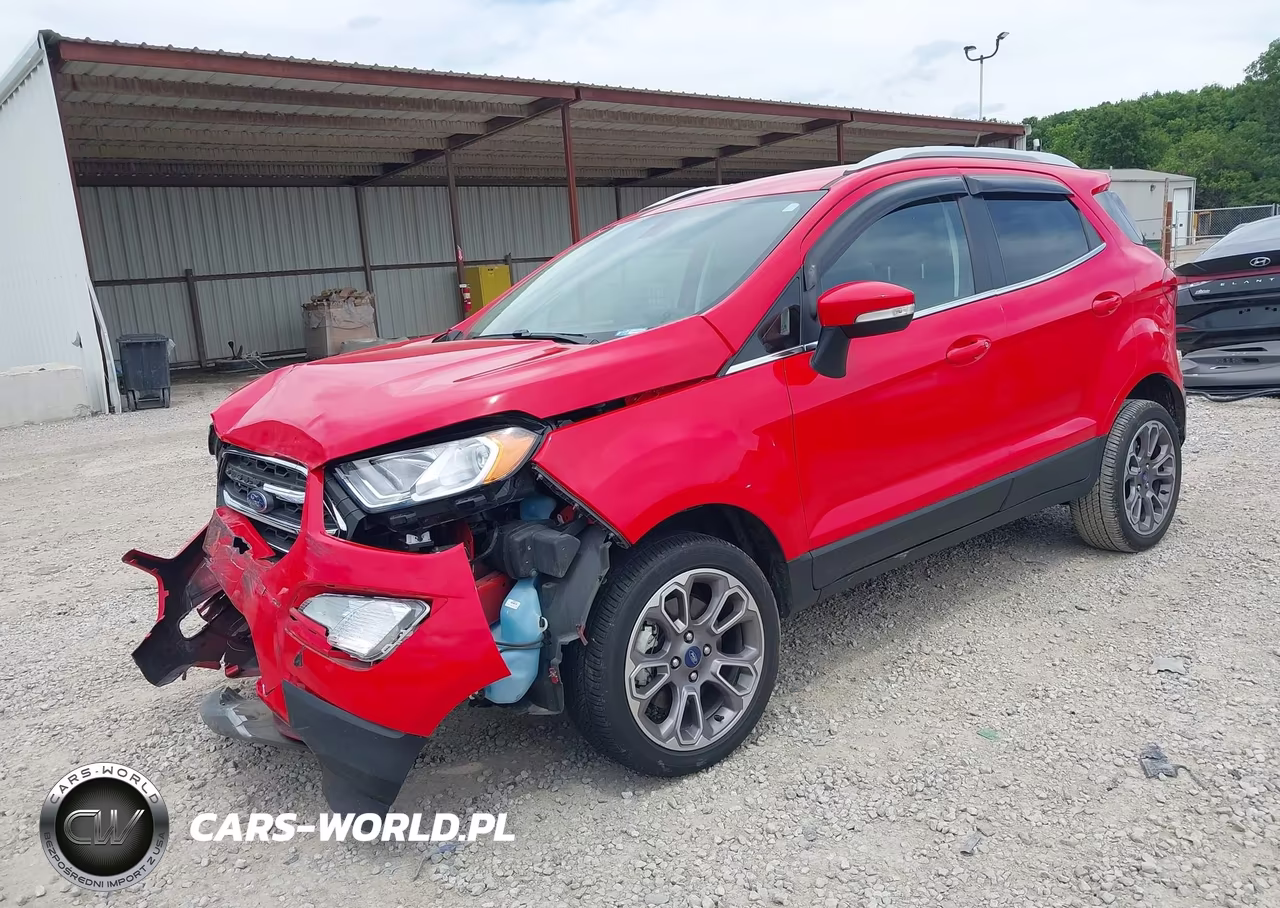 2021 Ford Ecosport Titanium VIN:MAJ6S3KL0MC439304 - 2