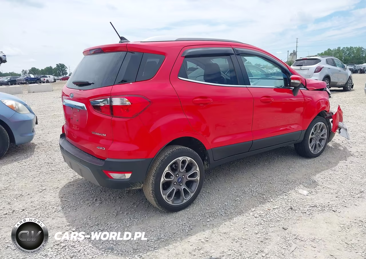2021 Ford Ecosport Titanium VIN:MAJ6S3KL0MC439304 - 4