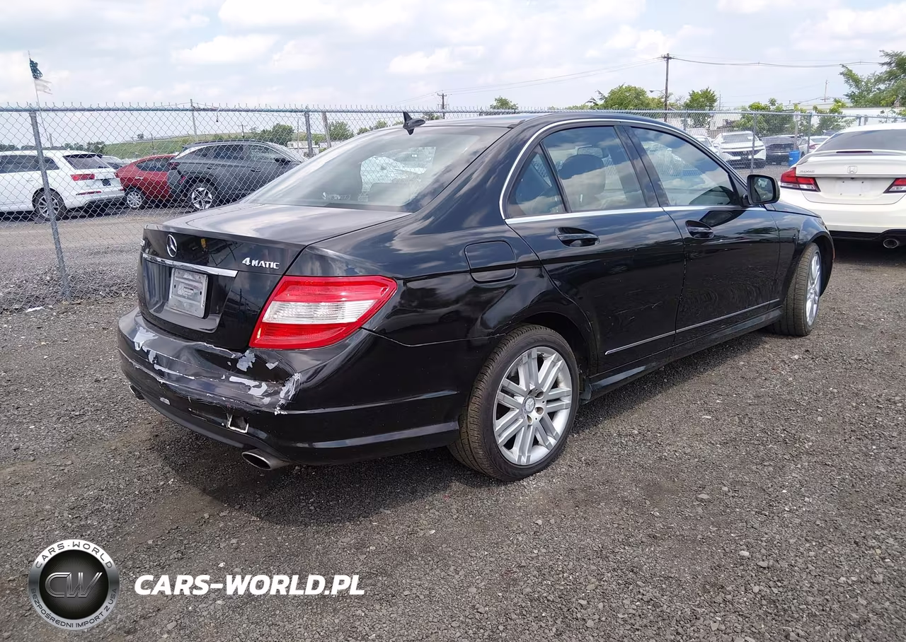 2009 Mercedes-Benz C 300 Luxury 4Matic-Sport 4Matic VIN:WDDGF81X69R056689 - 4