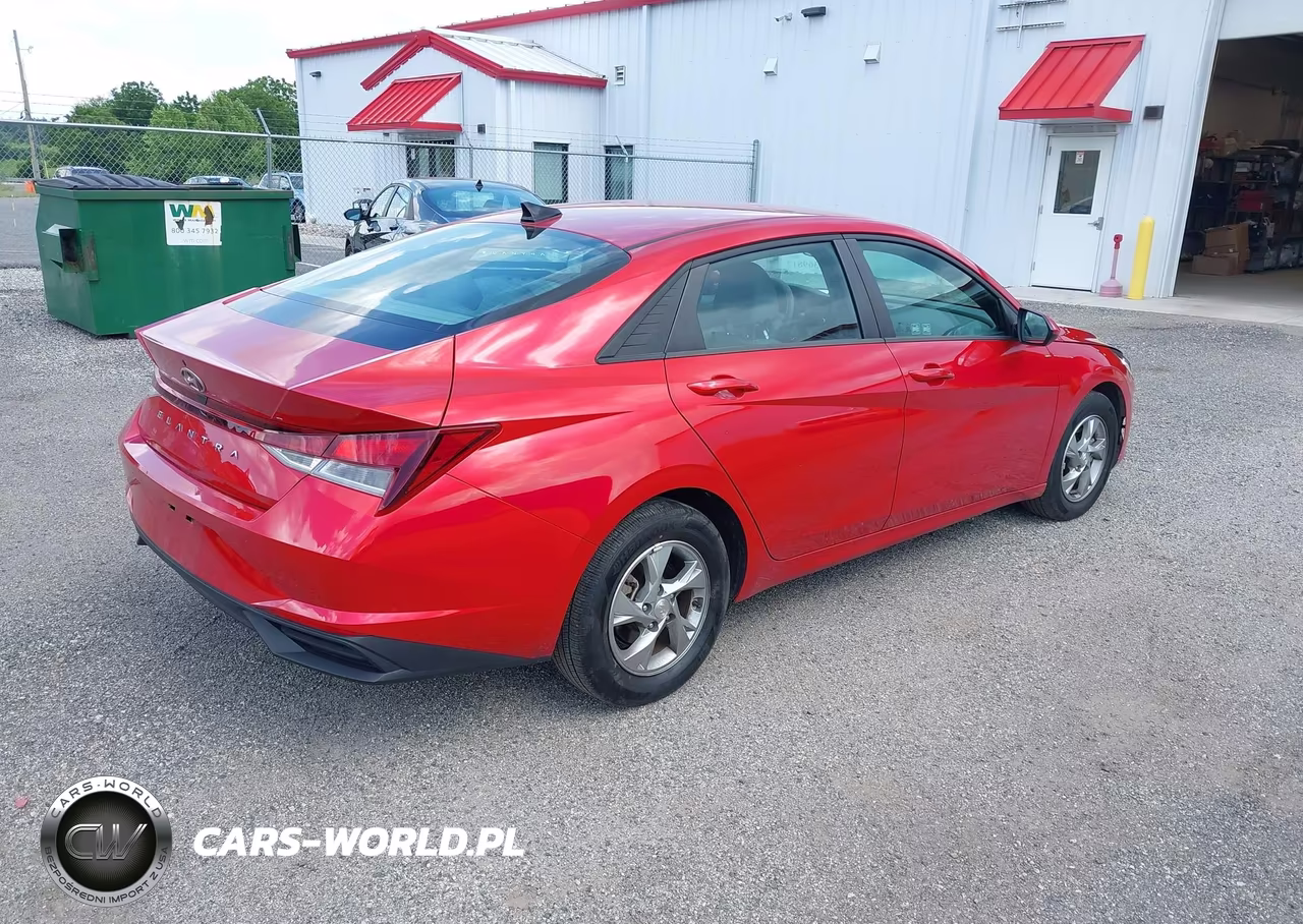 2021 Hyundai Elantra Se VIN:5NPLL4AG9MH046507 - 4