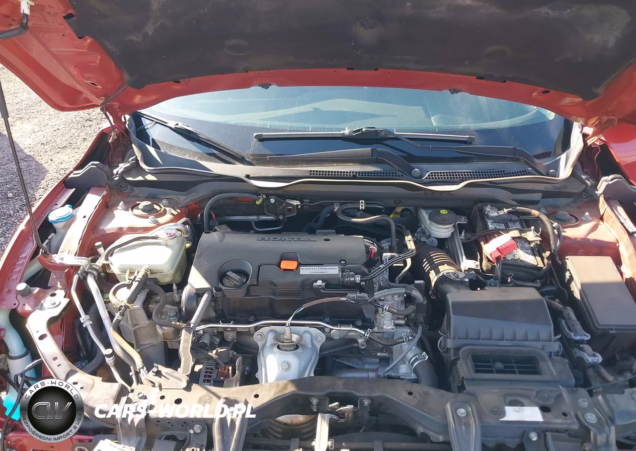 2019 Honda Civic Lx VIN:2HGFC2F66KH562378 - 10