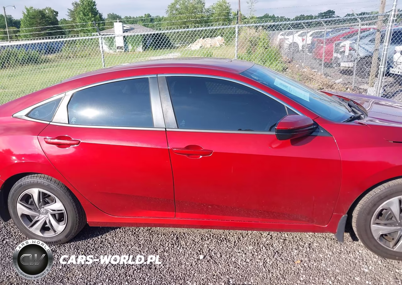 2019 Honda Civic Lx VIN:2HGFC2F66KH562378 - 13