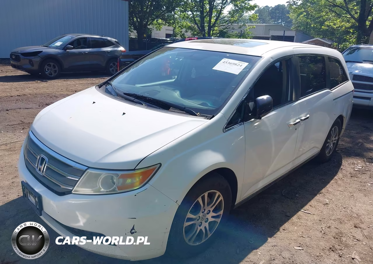 2012 Honda Odyssey Ex-L VIN:5FNRL5H65CB077005 - 2