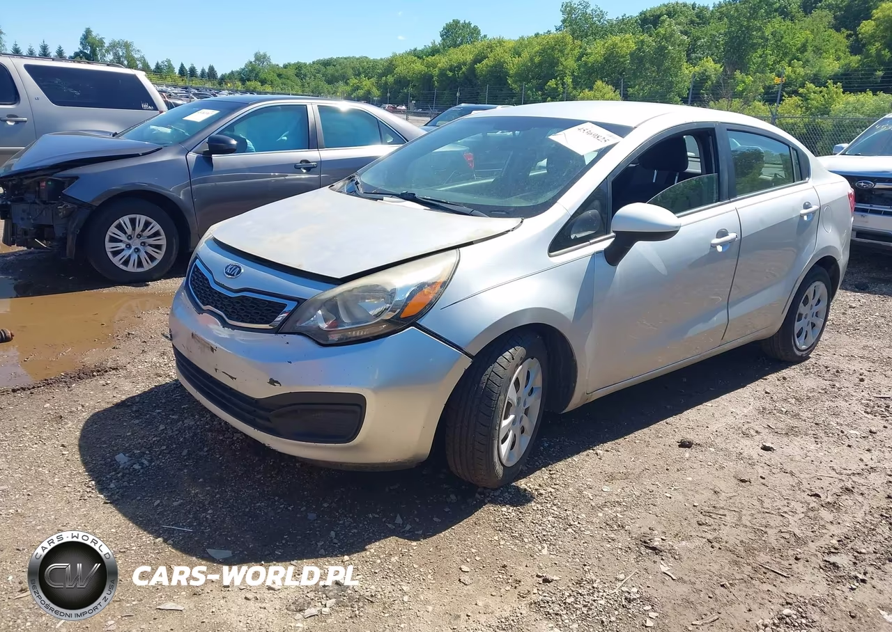 2013 Kia Rio Lx VIN:KNADM4A33D6126391 - 2