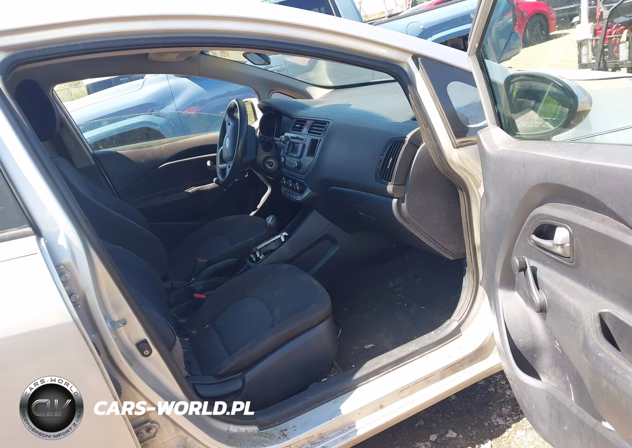 2013 Kia Rio Lx VIN:KNADM4A33D6126391 - 5