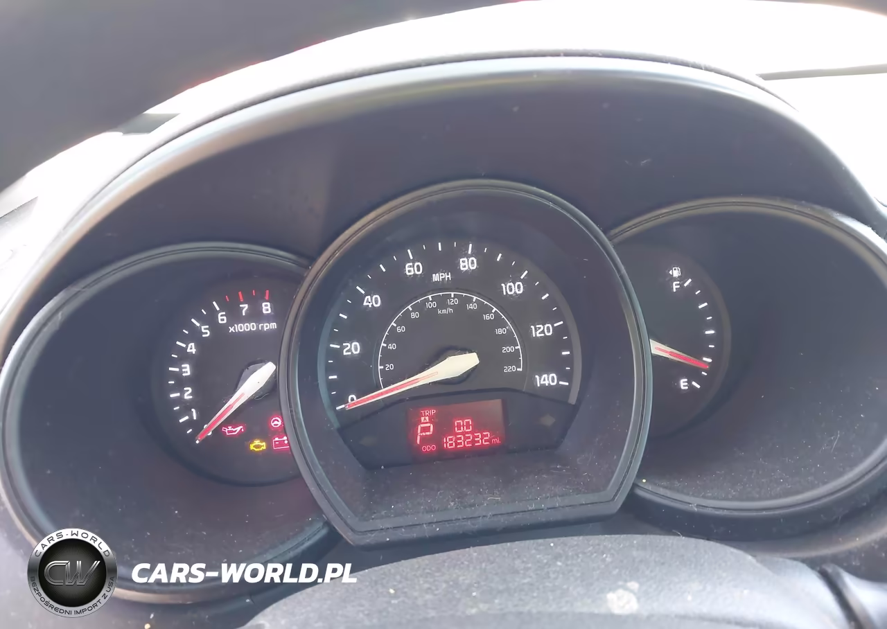 2013 Kia Rio Lx VIN:KNADM4A33D6126391 - 7