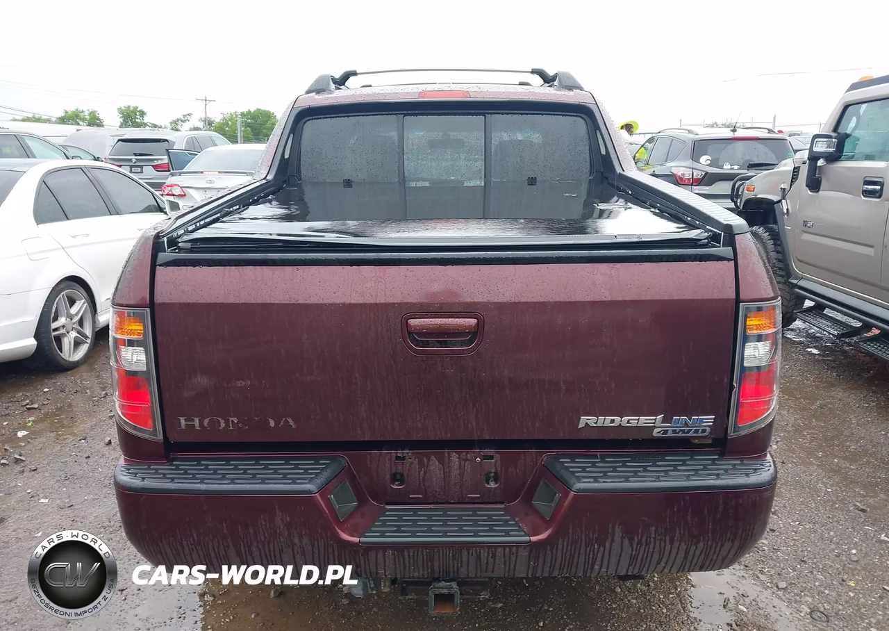 2008 Honda Ridgeline Rtl VIN:2HJYK165X8H542196 - 17