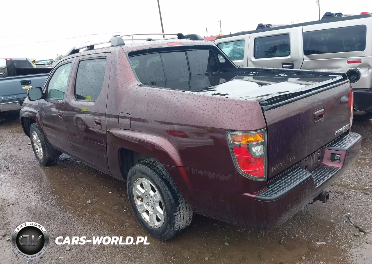 2008 Honda Ridgeline Rtl VIN:2HJYK165X8H542196 - 3
