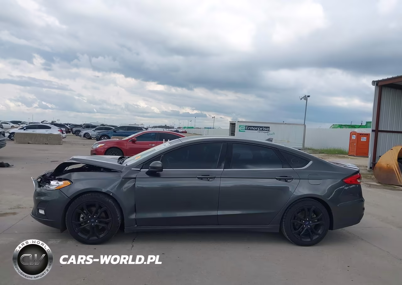 2019 Ford Fusion Se VIN:3FA6P0HD5KR194093 - 14