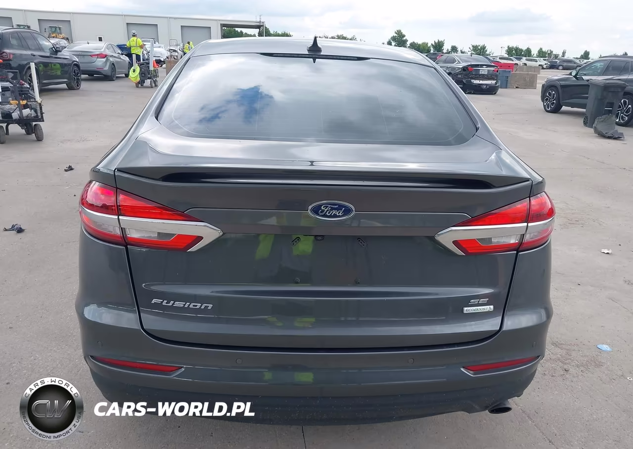 2019 Ford Fusion Se VIN:3FA6P0HD5KR194093 - 16