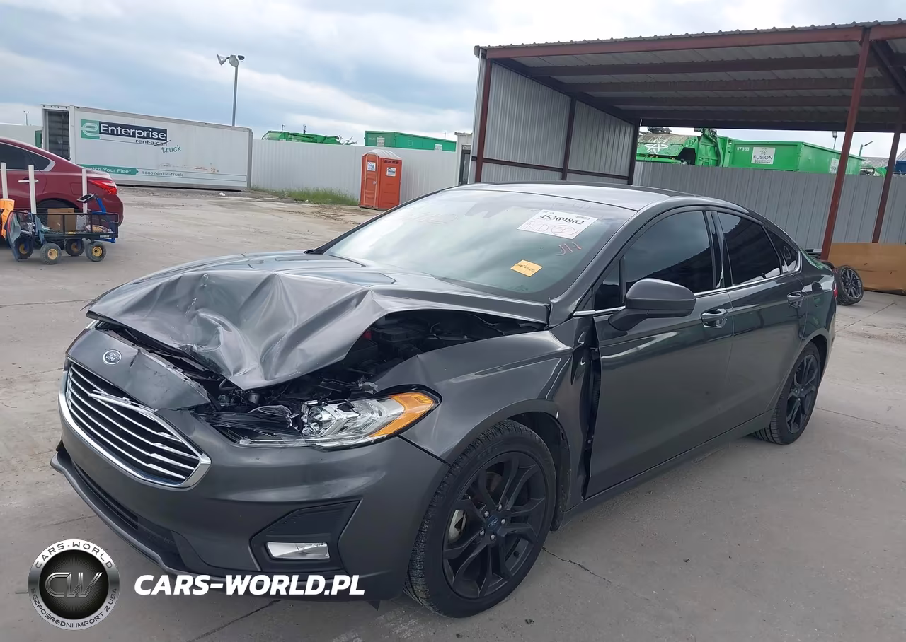 2019 Ford Fusion Se VIN:3FA6P0HD5KR194093 - 2