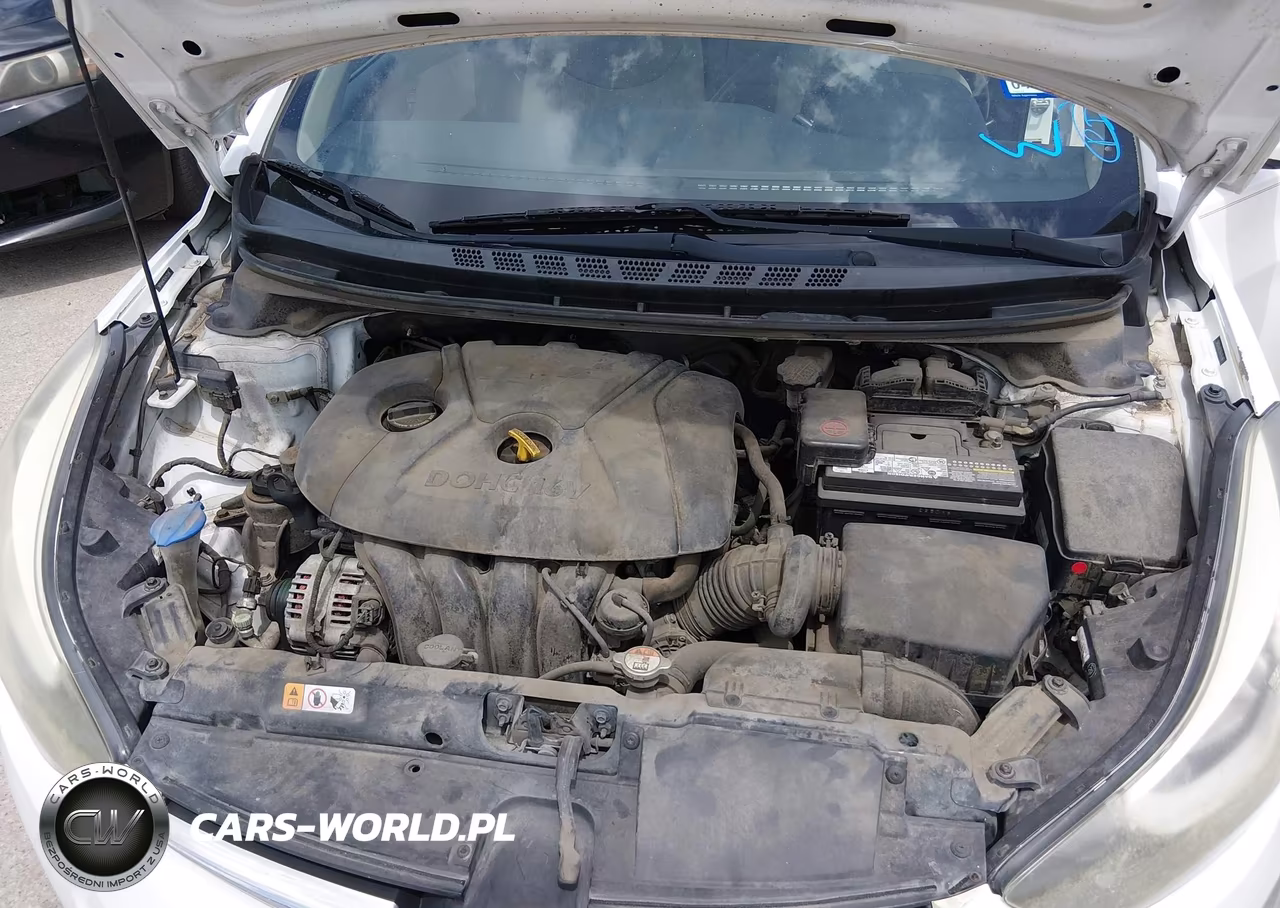 2014 Hyundai Elantra Se VIN:5NPDH4AE1EH475596 - 10