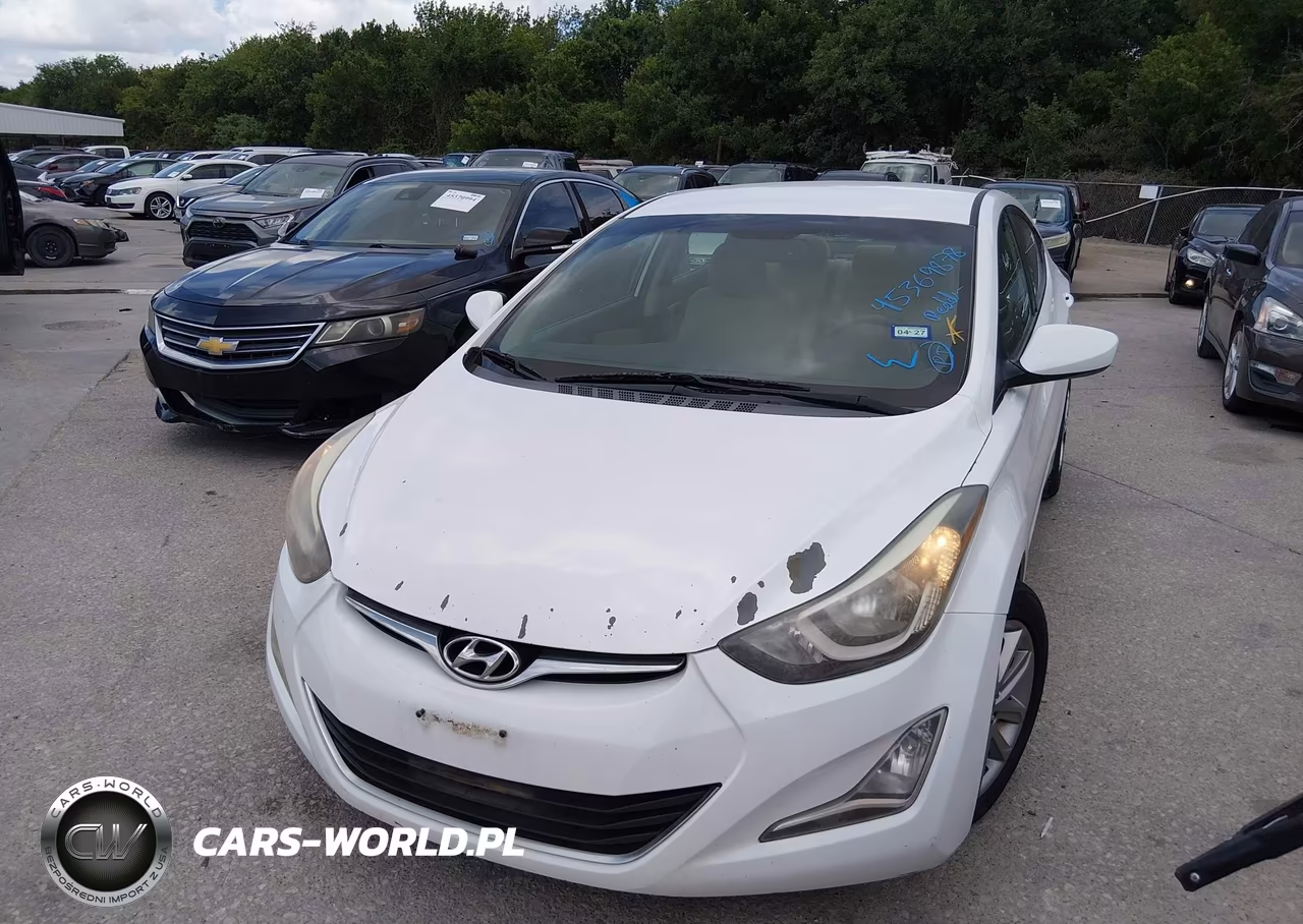 2014 Hyundai Elantra Se VIN:5NPDH4AE1EH475596 - 6