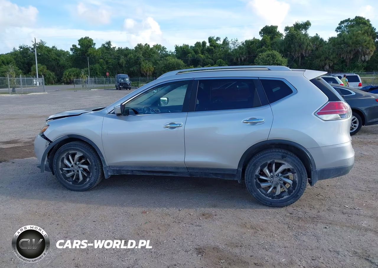 2014 Nissan Rogue Sl VIN:5N1AT2MV7EC861576 - 14