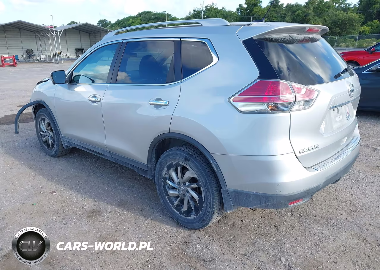 2014 Nissan Rogue Sl VIN:5N1AT2MV7EC861576 - 3
