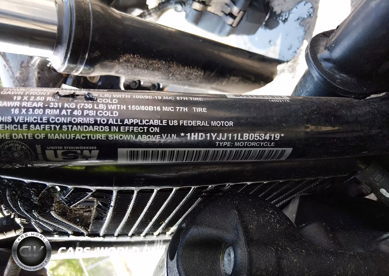 2020 Harley-Davidson Fxbb VIN:1HD1YJJ11LB053419 - 10