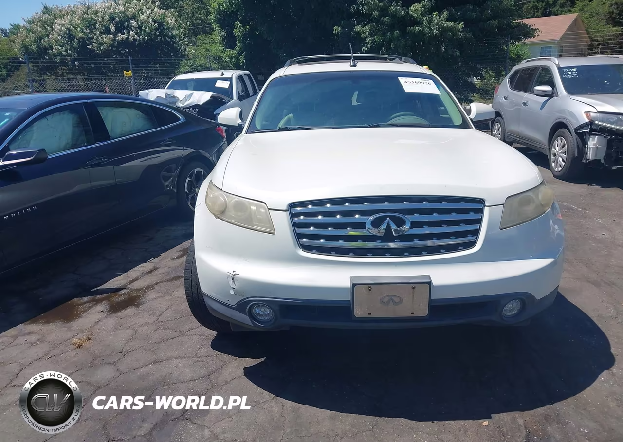 2005 Infiniti Fx35 VIN:JNRAS08W45X206492 - 12