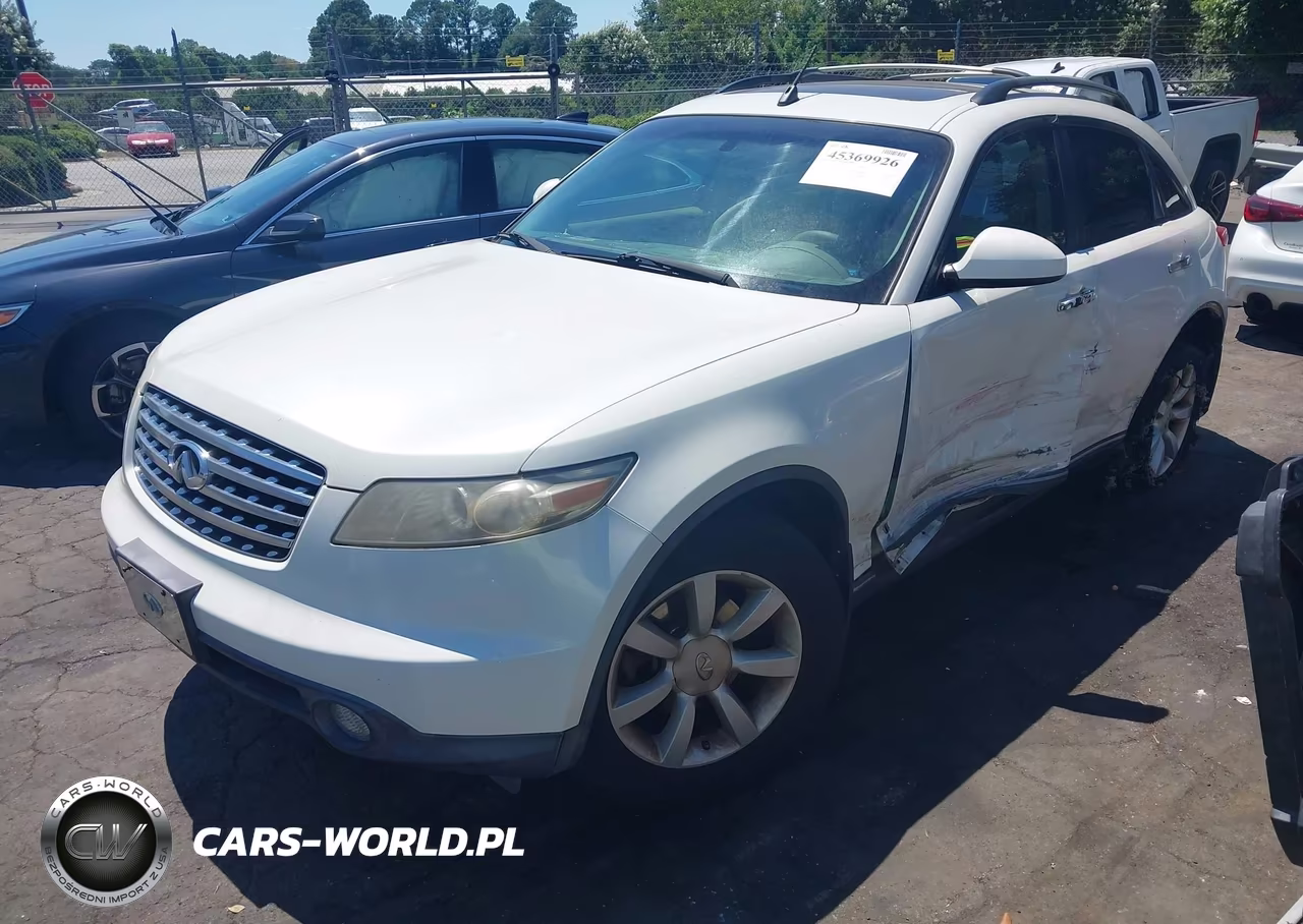 2005 Infiniti Fx35 VIN:JNRAS08W45X206492 - 2