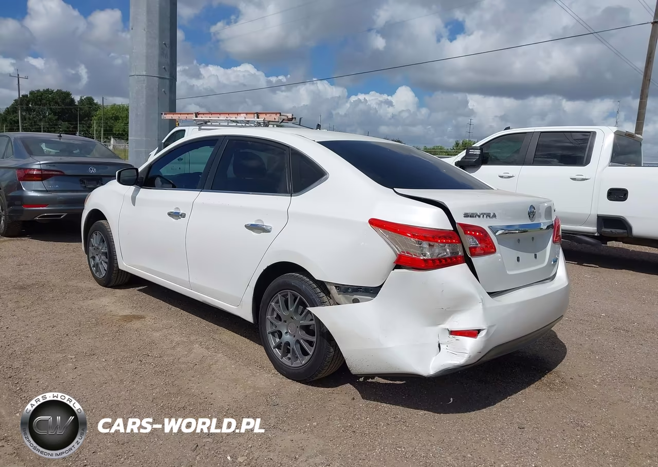 2014 Nissan Sentra Sv VIN:3N1AB7AP1EL665392 - 3