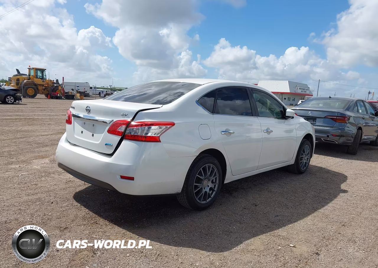 2014 Nissan Sentra Sv VIN:3N1AB7AP1EL665392 - 4