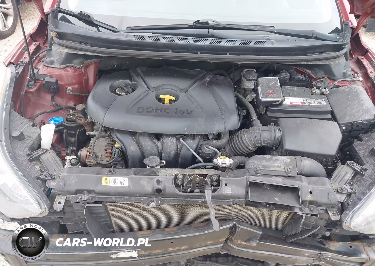 2013 Hyundai Elantra Gls VIN:5NPDH4AE1DH206545 - 10