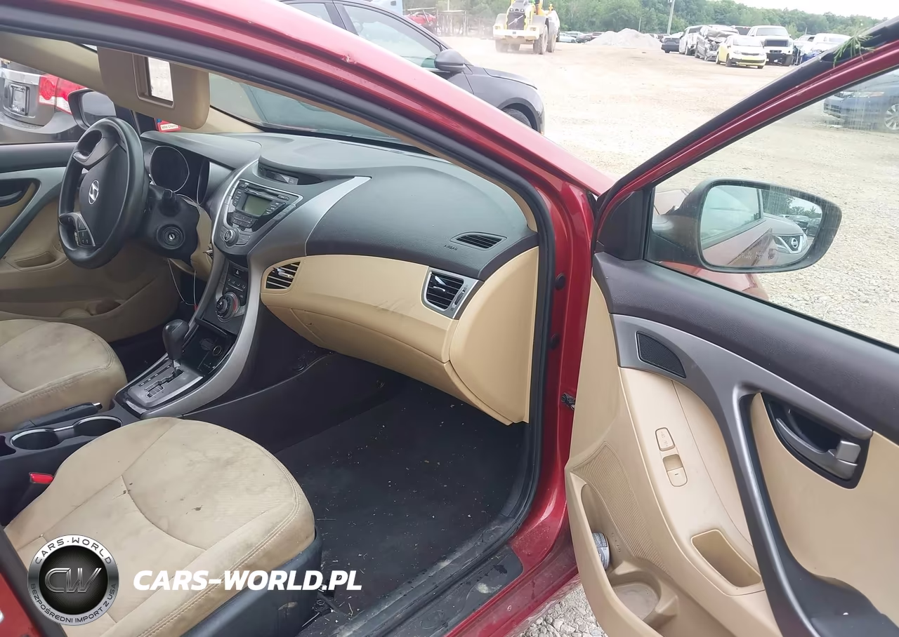 2013 Hyundai Elantra Gls VIN:5NPDH4AE1DH206545 - 5