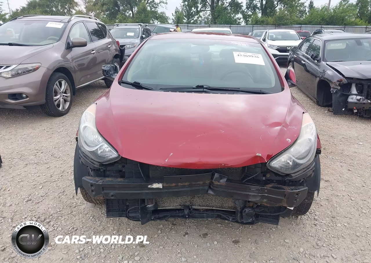 2013 Hyundai Elantra Gls VIN:5NPDH4AE1DH206545 - 6