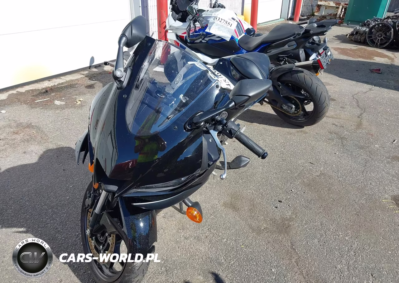 2023 Yamaha Yzfr3 A VIN:MH3RH18Y5PK012869 - 2