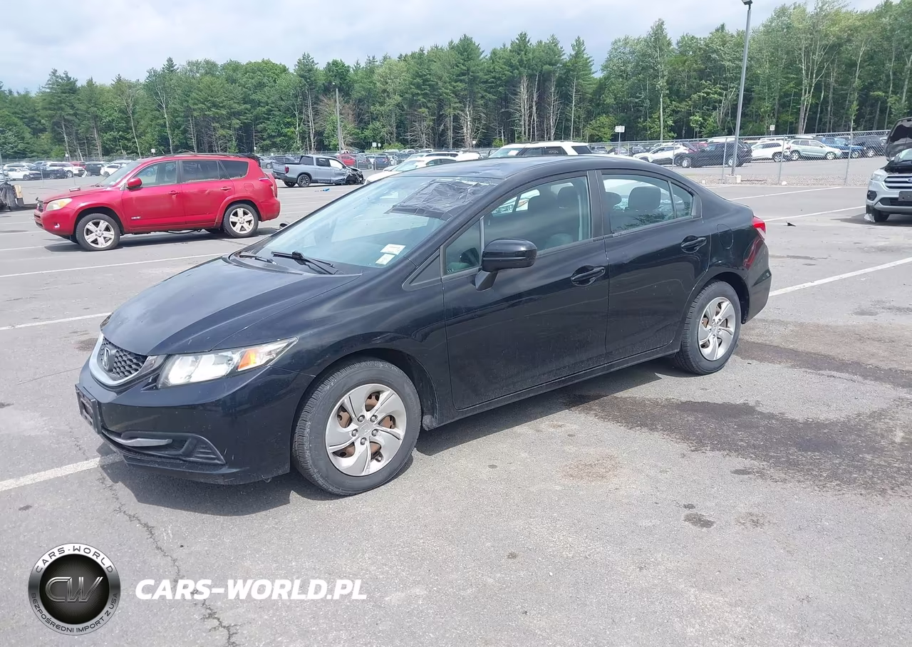 2014 Honda Civic Lx VIN:2HGFB2E50EH528582 - 2