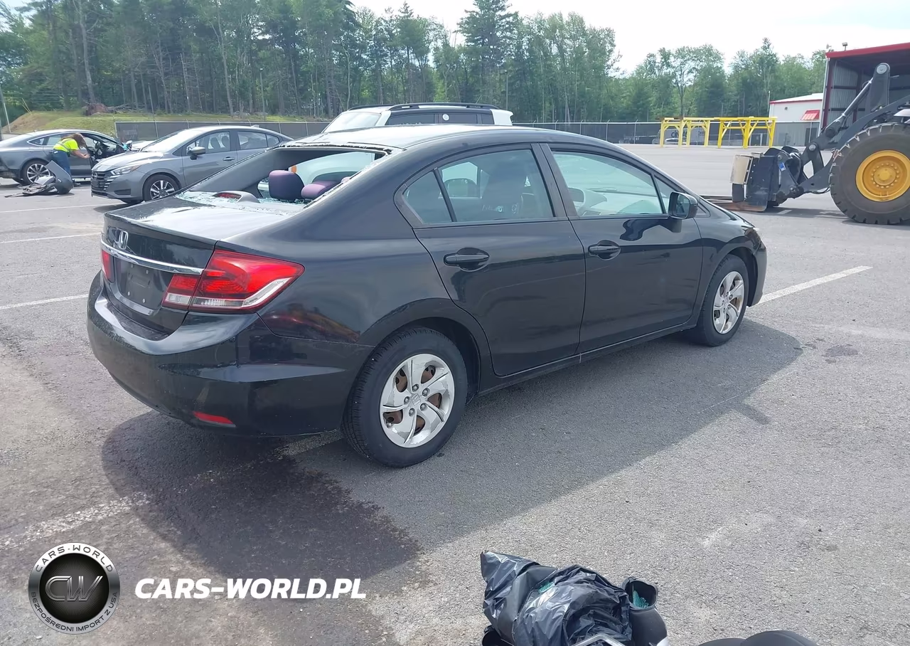 2014 Honda Civic Lx VIN:2HGFB2E50EH528582 - 4